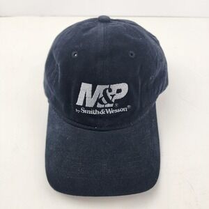 Smith‎ & Wesson Shooting Hat. Black Baseball Cap with M&P Logo. Adjustable*